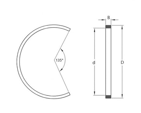 SKF FRB 4/62 polohovací kroužek