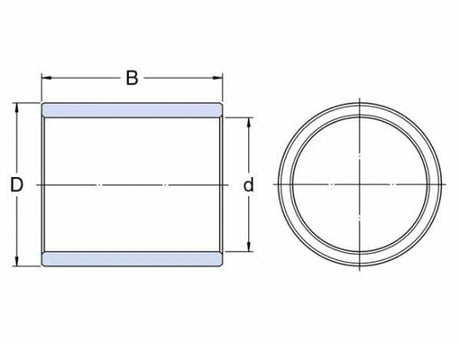 SKF PSM 101416 A51 pouzdro kluzné, slinutý bronz