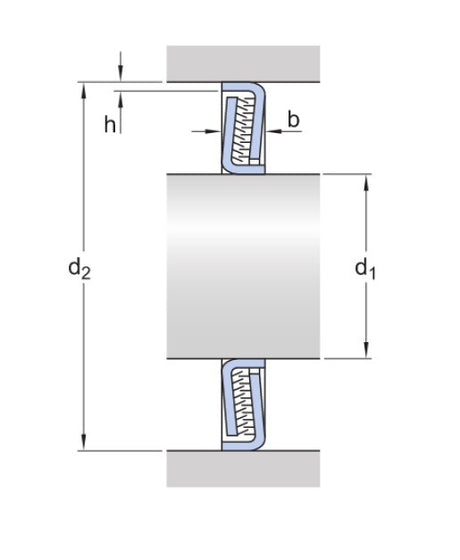 SKF Z 206 F těsnící podložka