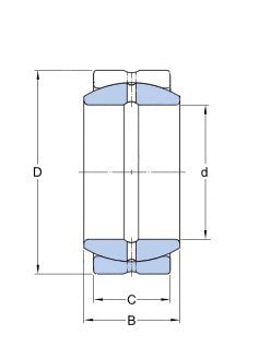 SKF 365442 kloubové ložisko
