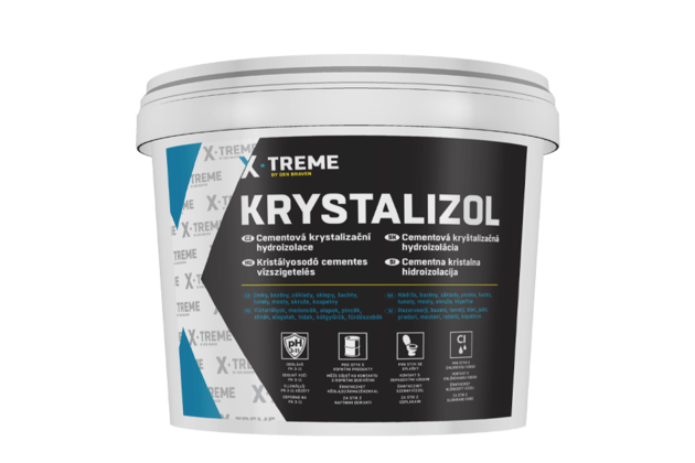 Cementová krystalizační hydroizolace Krystalizol, 5 kg