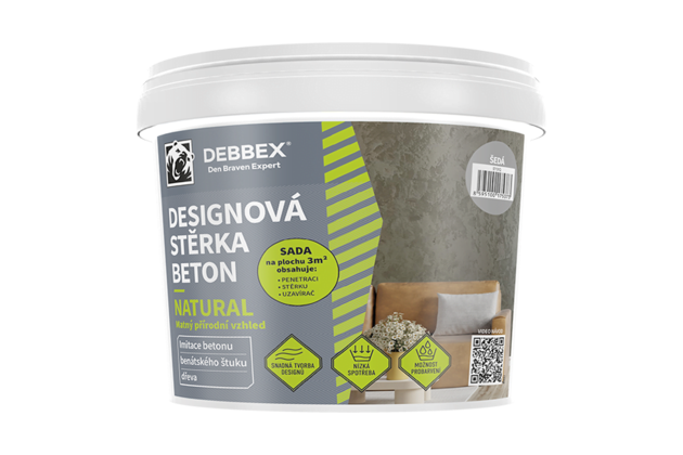 Designová stěrka BETON NATURAL