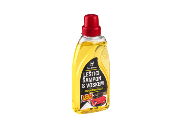 Leštící šampon s voskem 500 ml láhev