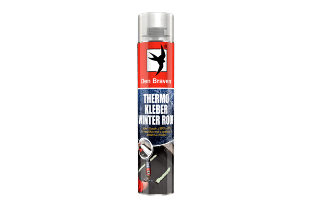 THERMO KLEBER ROOF WINTER 750 ml pistolová dóza zelená